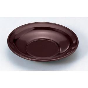 茶托 越路茶托 溜 4寸 木質 f8-1083-4