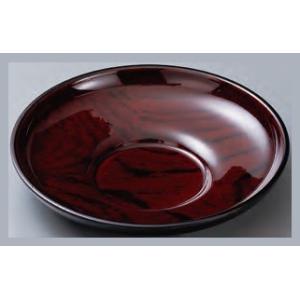 茶托 だるま茶托 ケヤキ木目 4寸 ユリア・メラミン樹脂 f8-1083-2