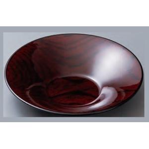 茶托 朝顔茶托 ケヤキ木目 4寸 ユリア・メラミン樹脂 f8-1083-15