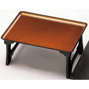 お膳 尺8 弁慶膳 梨地 折りたたみ式 樹脂製 f6-1565-13