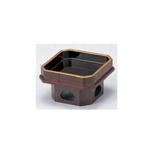 和食器 三宝盛器 ミニ三宝 溜天金 樹脂製 f6-616-8 f7-511-3