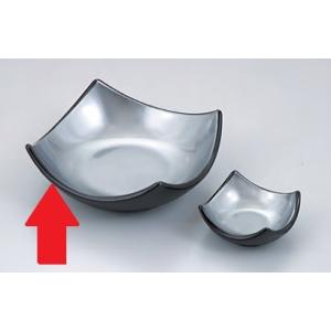 食器皿 セラミーター 5寸冠盛鉢 本体 銀透き 樹脂製食器 食洗機対応 f7-585-1