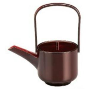 屠蘇器 とそ酒器 溜 樹脂製 f8-574-16