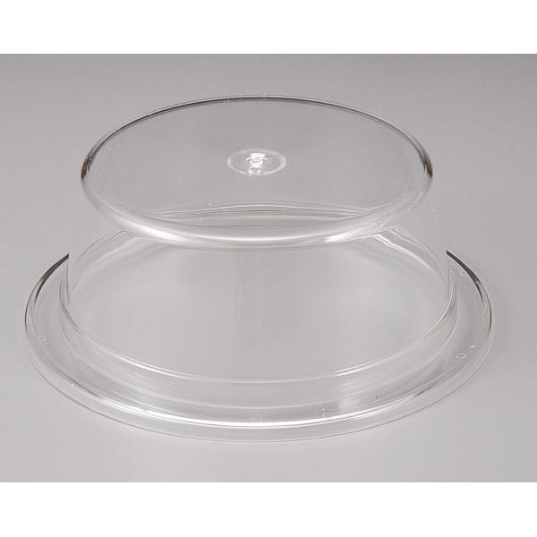 回転寿司皿用蓋フード渕付透明 アクリル樹脂 f7-902-19