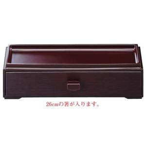 卓上用品 箸箱 カスター＆箸箱 新消溜 f8-1070-3