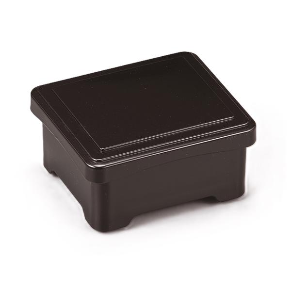 ミニ光月丼重 黒内朱 ABS樹脂 f8-655-1