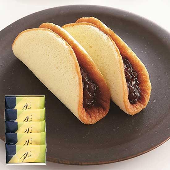 福壽堂秀信 「粒餡入りカステラ この味月（5個入）」 和菓子 スイーツ ギフト バレンタイン あんス...