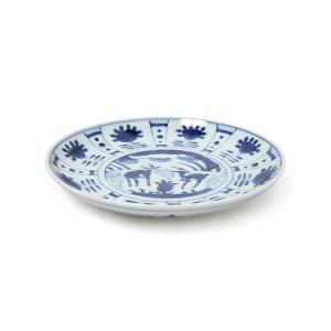 有田焼 メイン皿 天啓花蝶7寸丸皿 【福珠窯（有田焼窯元）】 : 福珠窯