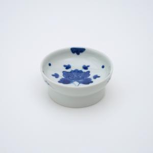 有田焼 角皿 染付伊万里牡丹長角焼皿 【福珠窯（有田焼窯元）】 : 福珠