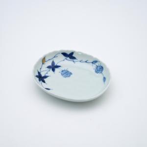 有田焼 メイン皿 天啓赤絵群馬図7寸丸皿 【福珠窯（有田焼窯元