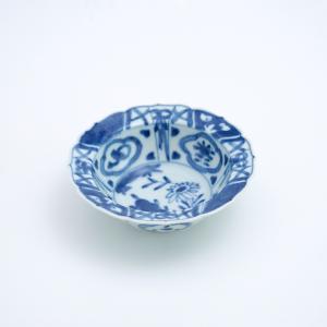 有田焼 角皿 染付伊万里牡丹長角焼皿 【福珠窯（有田焼窯元）】 : 福珠