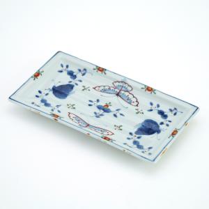 有田焼 メイン皿 天啓赤絵群馬図7寸丸皿 【福珠窯（有田焼窯元