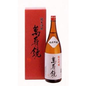 萬寿鏡　純米吟醸酒　吟撰　1.8L　（日本酒/新潟の地酒/マスカガミ）｜fukukin