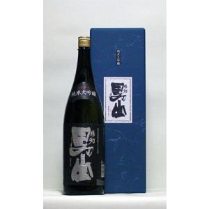 根知男山　純米大吟醸　1800ml　(日本酒/新潟の地酒/渡辺酒造店)