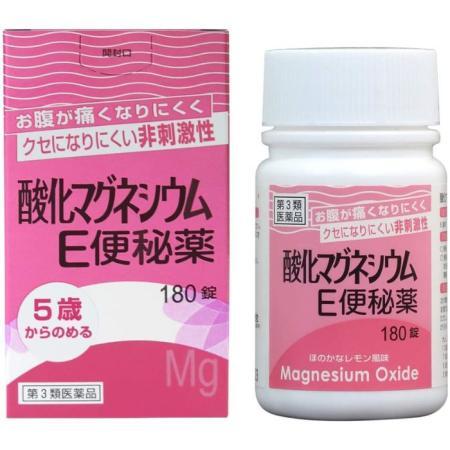 【第3類医薬品】酸化マグネシウムＥ便秘薬 180錠