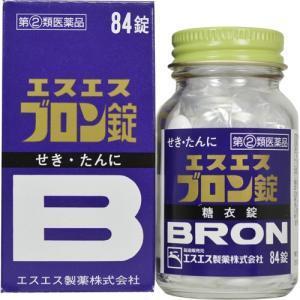 [指定２類医薬品] エスエス　ブロン錠 84錠 せき　たん