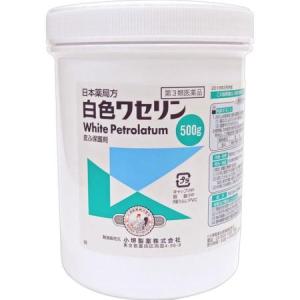 白色ワセリン 500g　1個　 塗り薬 皮膚 ひび あかぎれ 乾燥肌 唇荒れ ケンエー 【第３類医薬品】小堺製薬｜fukuko-2