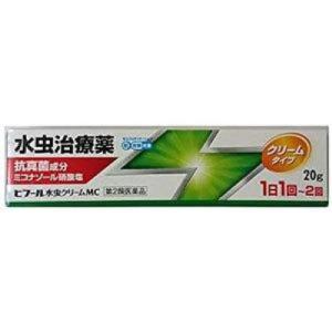 【第2類医薬品】 万協製薬 ヒフール水虫クリームMC 20g　水虫　たむし｜fukuko-2