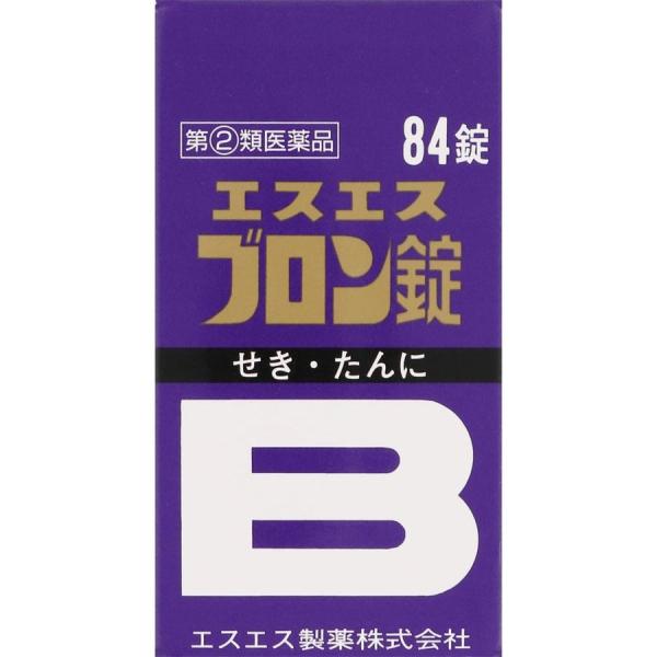 [指定２類医薬品] エスエスブロン錠  84錠 せき　たん　