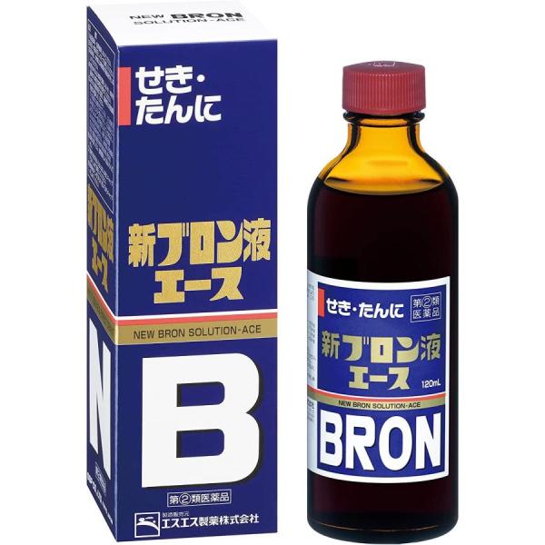 【第(2)類医薬品】 エスエス製薬 新ブロン液エース 120mL　咳　痰　風邪