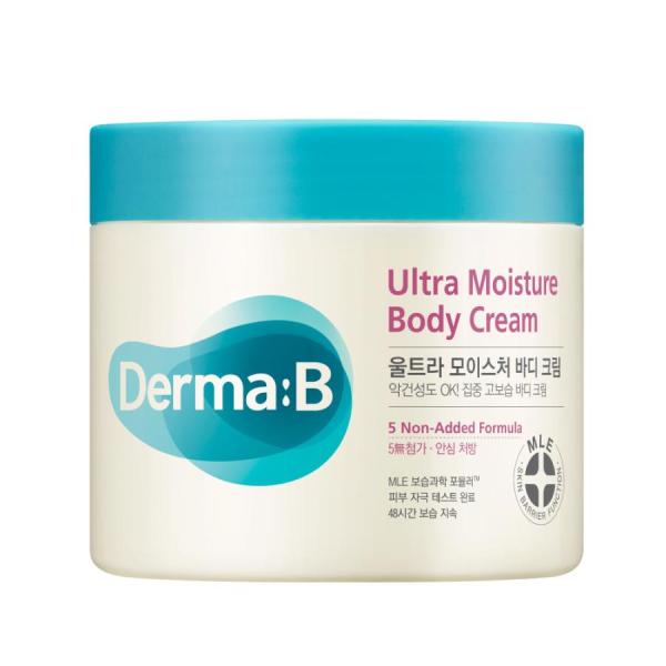 ウルトラモイスチャー ボディクリーム 430ml (DERMA:B)(ダーマB)（　韓国発　ボディケ...