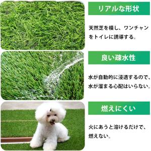 ペット用 人工芝 犬 ペットシート おしっこマ...の詳細画像1