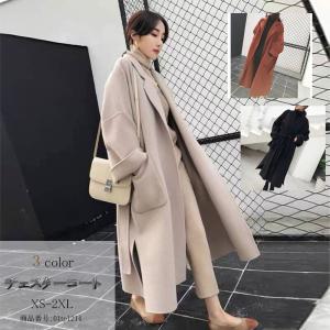 チェスターコート ロング丈 秋冬 40代 コート レディース ロングコート