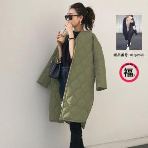 キルティングコート ロングコート キルティングジャケット