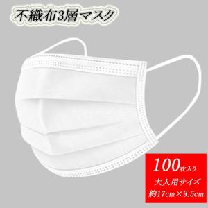 マスク 3層構造 不織布 使い捨て 普通サイズ mask フェイスマスク 予防抗菌 不織布 男女兼用 大人用 防塵 防護 花粉症 花粉 ほこり 100枚