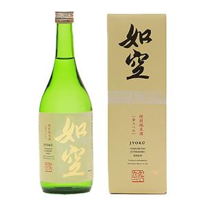 日本酒 如空 特別純米酒 金ラベル 化粧箱 720ml 清酒 特別純米酒 八戸酒類 日本(青森) 15度 爆買