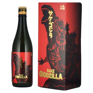 日本酒 人気一 サケ・ゴジラ 純米大吟醸 化粧箱付き 720ml 清酒 人気醸造 日本(福島県) 16度 ギフト GODZILLA