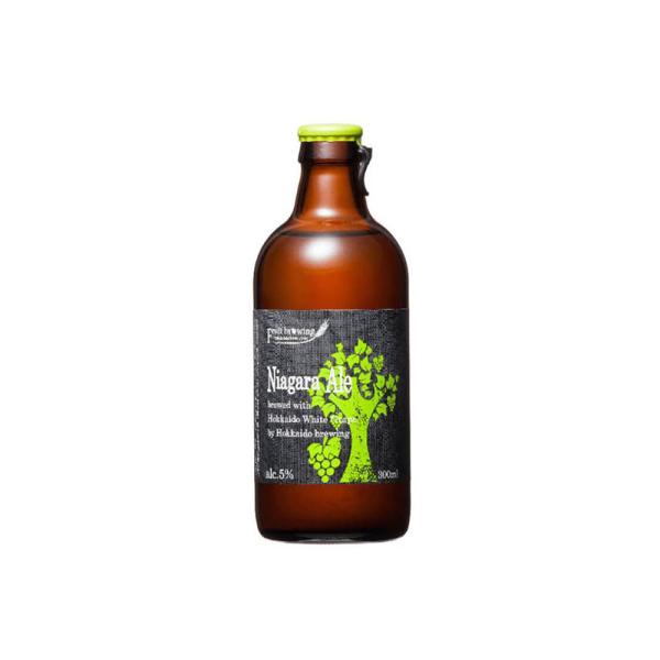 フルーツビール 北海道麦酒 フルーツブルーイング ナイアガラエール 瓶 300ml / クラフトビー...