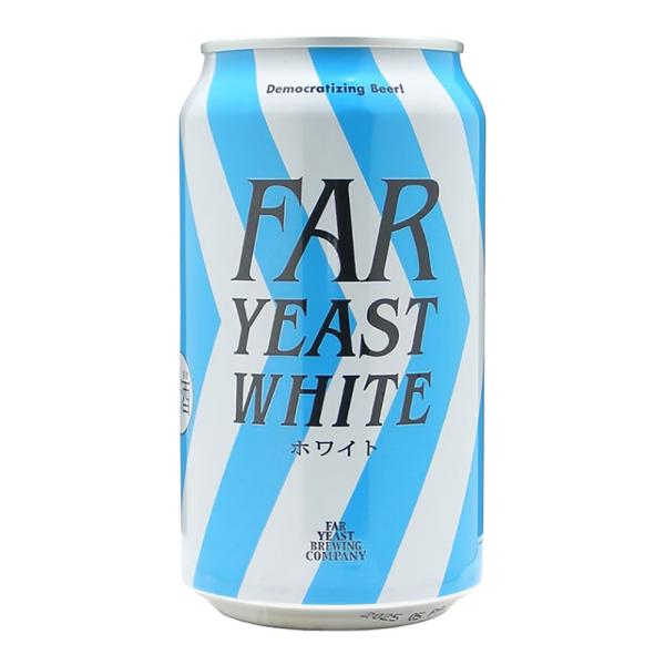 ビール beer Far Yeast White ファーイースト ホワイト 缶 350ml × 24...