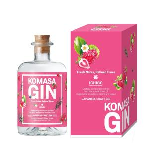 KOMASA GIN(コマサ ジン）　苺　500ml｜fukumasu-ya