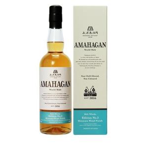 長濱蒸溜所 AMAHAGAN World Malt Mizunara Wood Finish 700mlびん 1本 国産ウイスキーの商品画像