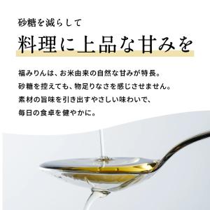 福光屋 伝統製法 純米本味醂 福みりん 720...の詳細画像4
