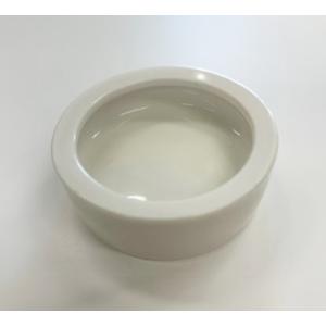 【C-4】爬虫類 餌皿 水皿 ホワイト 7.7cm