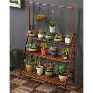 フラワースタンド フラワーワゴン ガーデニング 庭 園芸 馬車