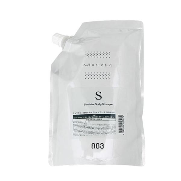 ナンバースリー ミュリアム 薬用 スカルプシャンプー Ｓ 500ml 詰替用 乾燥肌 敏感肌用 しっ...