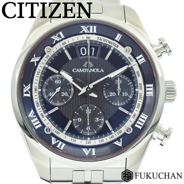 CITIZEN シチズン カンパノラ メカニカルコレクション クロノグラフ メンズ ウォッチ 腕時計...