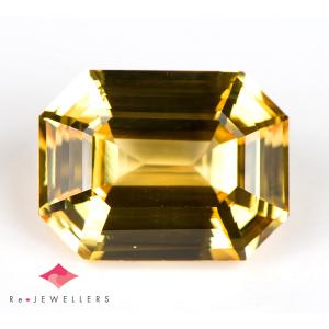 スリランカ産 非加熱 イエローサファイア10.65ct ルース｜fukuoka-gem-market