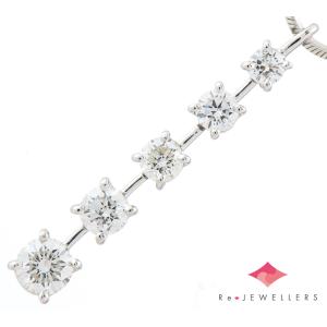 小寺智子 TOMOKO KODERA ダイヤモンド計0.70ct プラチナ900 ペンダント