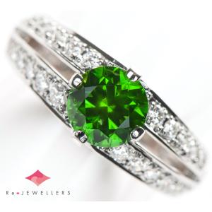 14号 ブラックオパール 2.365ct ダイヤモンド 1.63ct リング・指輪 