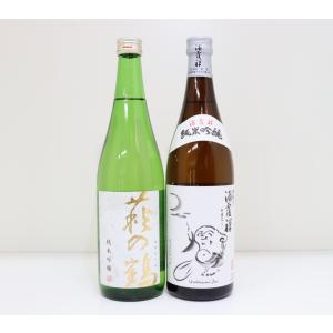 宮城県 日本酒 セット 飲み比べ 720ml 純米吟醸 浦霞 萩の鶴｜fukuokaginjo