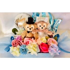 ,結婚式,ぬいぐるみ電報　ダッフィ&シェリー�