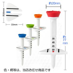 ゴルフ ロングティー マーカー set《NSR...の詳細画像3