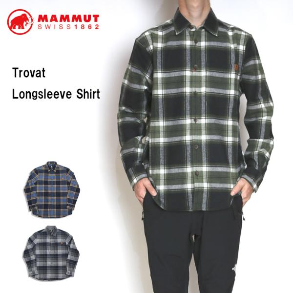 MAMMUT/マムート  Trovat Longsleeve Shirt AF Men/トロバット ...