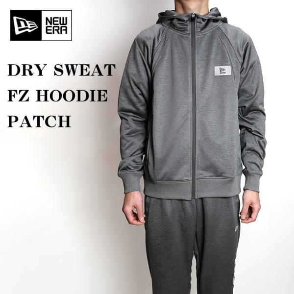 NEWERA/ニューエラ DRY SWEAT FZ HOODIE PATCH/ドライスウェット フル...