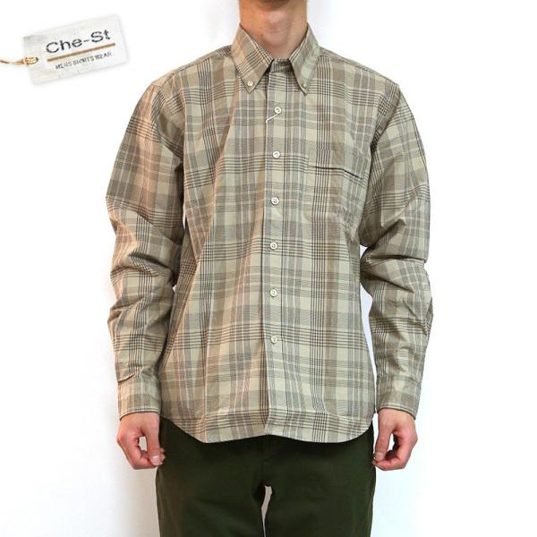 SHARKEY'S 長袖 ボタンダウンシャツ 24001