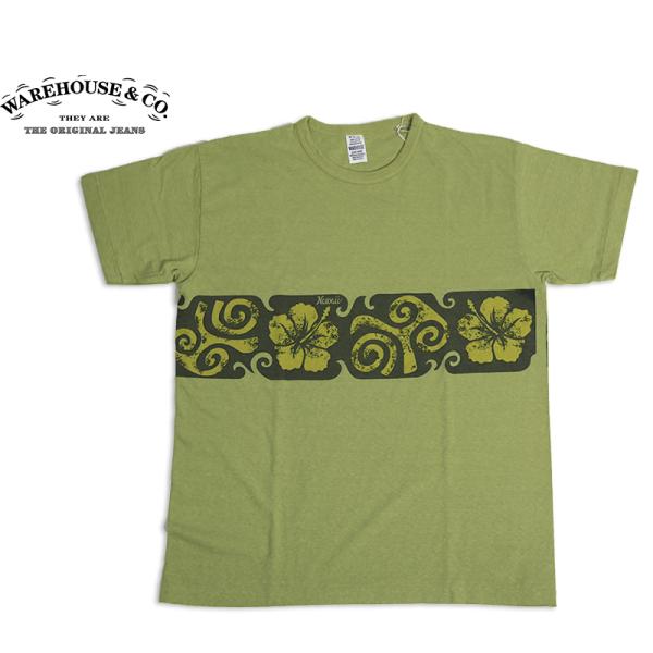 WAREHOUSE/ウエアハウス 2ND-HAND 半袖Tシャツ HAWAII Lot 4064